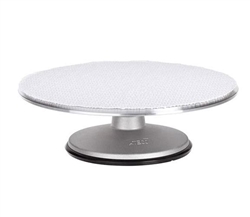 Cake Stand, 12" Revolving With Non-Slip Pad, 613 by August Thomsen.