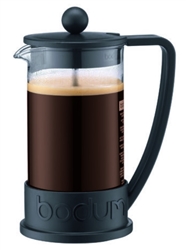 French Press, 3 Cup Coffee Maker, Black - 10948-01 by Bodum