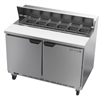 Beverage Air Sandwich Top Refrigerated Counter, 2-dr, 48"W - SPE48HC-12
