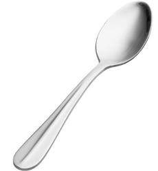 Dessert/Soup Spoon, "Monroe Pattern" - Stainless, S103 by Bon Chef.