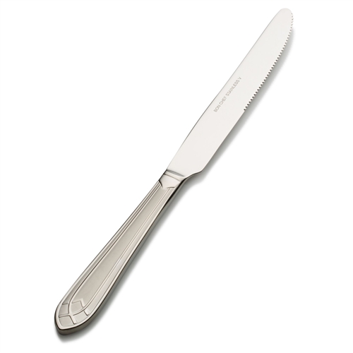 Bon Chef Viva Euro Dinner Knife, Solid Handle, 9.82", 13/0 SS - S1412