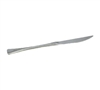 Aspen Scholastic Dinner Knife, 8-7/8", solid handle, 18/10 stainless steel, bonsteel
