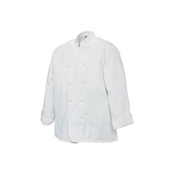 Chefs Coat, White "Cool Crew" With Knot Style Buttons - XLarge, J050-XL by Chef Revival.