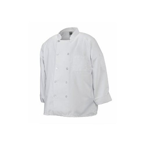 Chef Coat, White Double Breasted - Large Size, J100-L by Chef Revival