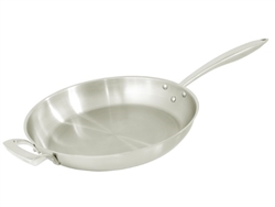 Browne Foodservice Thermalloy Fry Pan, Tri-Ply, 12" dia. x 2", Without Cover - 5724052
