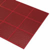 Floor Mat, Honeycomb, Med. Duty Anti-Fatigue, Grease Resistant 36" x 72" x 9/16" - Red, 2535-R36 by Cactu