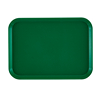 Fast Food Tray, Green, 10"X14"