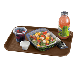 Fast Food Tray, Brown, 12" X 16"