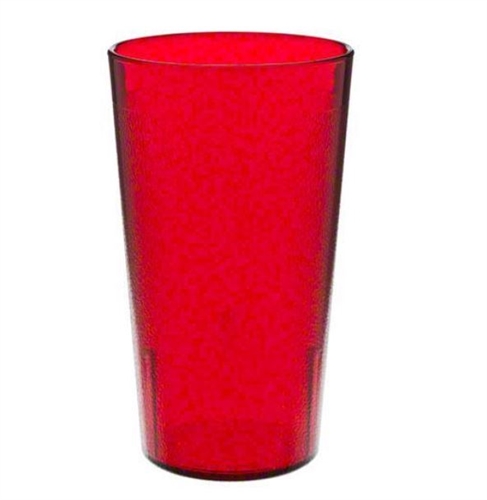 Cambro Tumbler 16oz Red Plstc - 1600PSW12-156