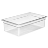 Cold Food Pan, Plastic - Full Size 6" Deep - Clear , 16CW-135 by Cambro.