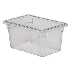 Food Storage Box, Poly-Clear 18" x 26" x 9", 18269CW135 by Cambro.