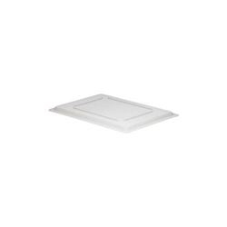 Food Storage Box Cover, Poly-White 18" x 26", 1826CP148 by Cambro.