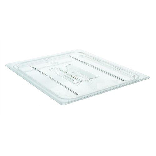 Food Pan Cover, Half Size With Handle - Clear, 20CWCH-135 by Cambro.