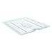 Food Pan Cover, Half Size Notched With Handle - Clear, 20CWCHN135 by Cambro.