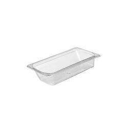 Cold Food Pan, Plastic - Third Size 2 1/2" Deep - Clear, 32CW-135 by Cambro.