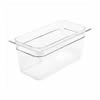 Cold Food Pan, Plastic - Third Size 6" Deep - Clear, 36CW-135 by Cambro.
