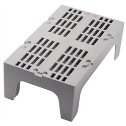Dunnage Rack, 36" Slotted Plastic - Brown, DRS360131 by Cambro.