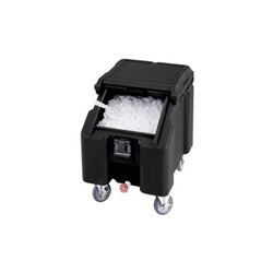 Ice Caddy, Portable 100 lb Capacity - Black, ICS100L110 by Cambro.