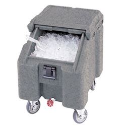 Ice Caddy, Portable 100 lb Capacity - Granite Gray, ICS100L191 by Cambro.