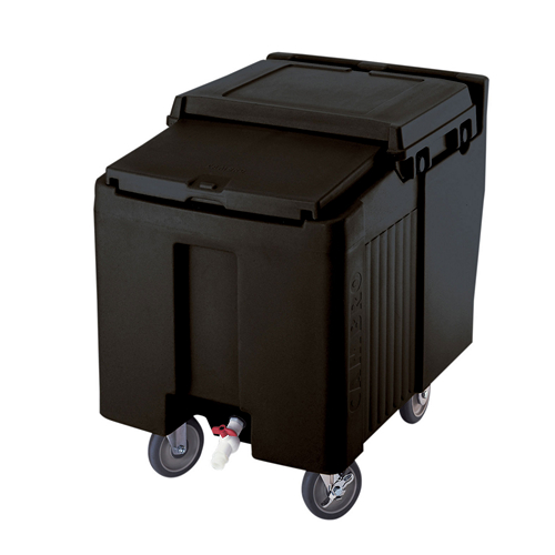 Slidinglid Ice Caddy, Mobile, 125-Lb Capacity, W/Casters