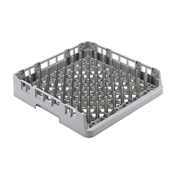 Open Endtray Rack, 19-3/4" X 19-3/4" X 4", For Trays 15"X20" Or Larger, 2-5/8" Max. Hgt, Gray, NSF