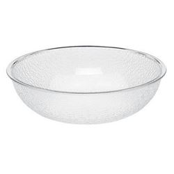 Serving Bowl, Pebbled Plastic, 12" Round, PSB12176 by Cambro.