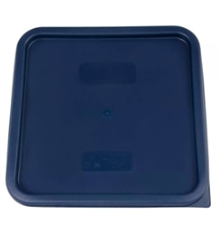 Food Container Cover, Plastic Fits 12,18 & 22qt "CamSquares" - Blue SFC12-453 by Cambro.