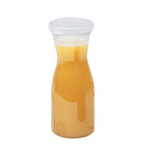 Decanter, 1/2 Liter Plastic - Clear, WW500CW135 by Cambro.