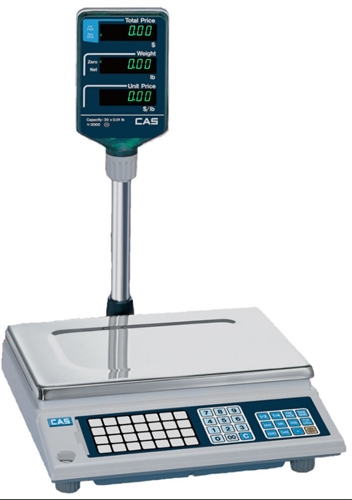 CAS Scale, Price Computing 30 x 0.01 lb - AP1-30 by Polar Ware.