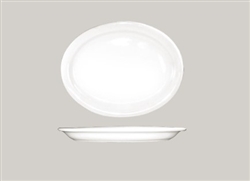 California Cooking Platter, 11-1/2", Oval, White - BR-13