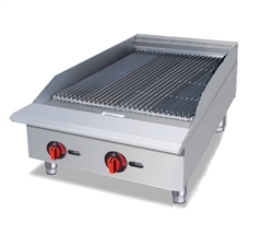 Charbroiler, Countertop 24" Radiant - Nat. - BR24 by CCK.