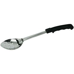 Basting Spoon, 13", Perforated, W/Black Handle, BBPF-13N by California Cooking.