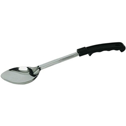 Basting Spoon, 15", Solid, W/Black Handle, BBLD-15N by California Cooking.