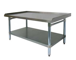 Equipment Stand, Stainless Steel, 30" x 24", CCES-3024 by California Cooking.