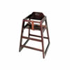 High Chair, Walnut Finish - Assembled, CHH-104A by California Cooking.