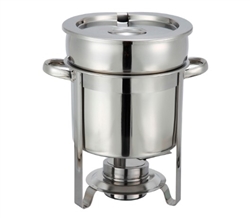 Soup Chafer, 7qt Marmite - Stainless Steel, CM-11 by California Cooking.