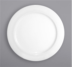 California Cooking Plate, 10-1/2", Wide Rim, White - DO-16