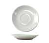 California Cooking Saucer, 4-3/4", Round, European White - DO-36