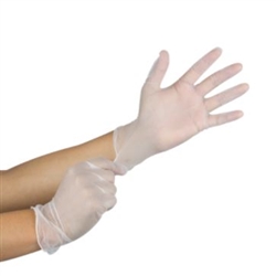 California Cooking Gloves, Disposable Vinyl, Large Size 100 Per Pack - FP-GV-L