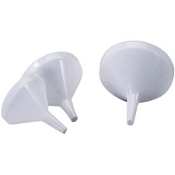 Funnel, Plastic, White, 8 Oz., 4-1/8" Diameter, FPW-4 by California Cooking.