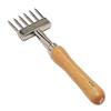 Ice Chipper, 9" Wood Handle 6 Points, IC-9 by Update International.