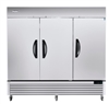 Padela Reach In Freezer, 3-Door, w/Casters - PDB-3F-HC