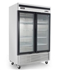 Padela Refrigerator Merchandiser, Two Section, 47.77 Cuft, Bottom Mount - PDG-2R-HC