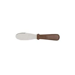 Sandwich Spreader, 6" Serrated, Brown Plastic Handle, PHS-6-S by California Cooking.