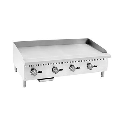 Griddle, Manual 48" Countertop - PMG-48 by Padela