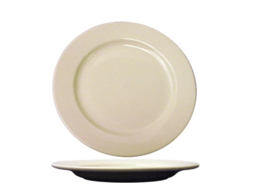 California Cooking Plate, 10-1/2", Rolled Edge - RO-16