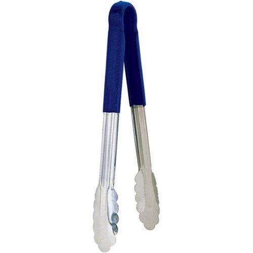 Tong, 12", W/Plastic Handle, Blue, TOPP-12BL by California Cooking.