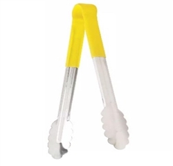 Tong, 16", W/Plastic Handle, Yellow, TOPP-16YE by California Cooking.