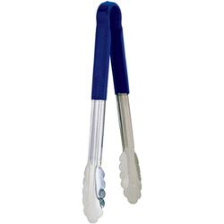 Tong, 9", W/Plastic Handle, Blue, TOPP-9BL by California Cooking.