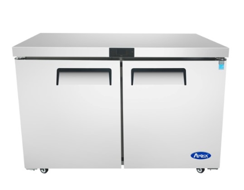 Freezer, Undercounter 48" Solid Door 2 Section 12 cu ft - MGF8406GR by Atosa.
